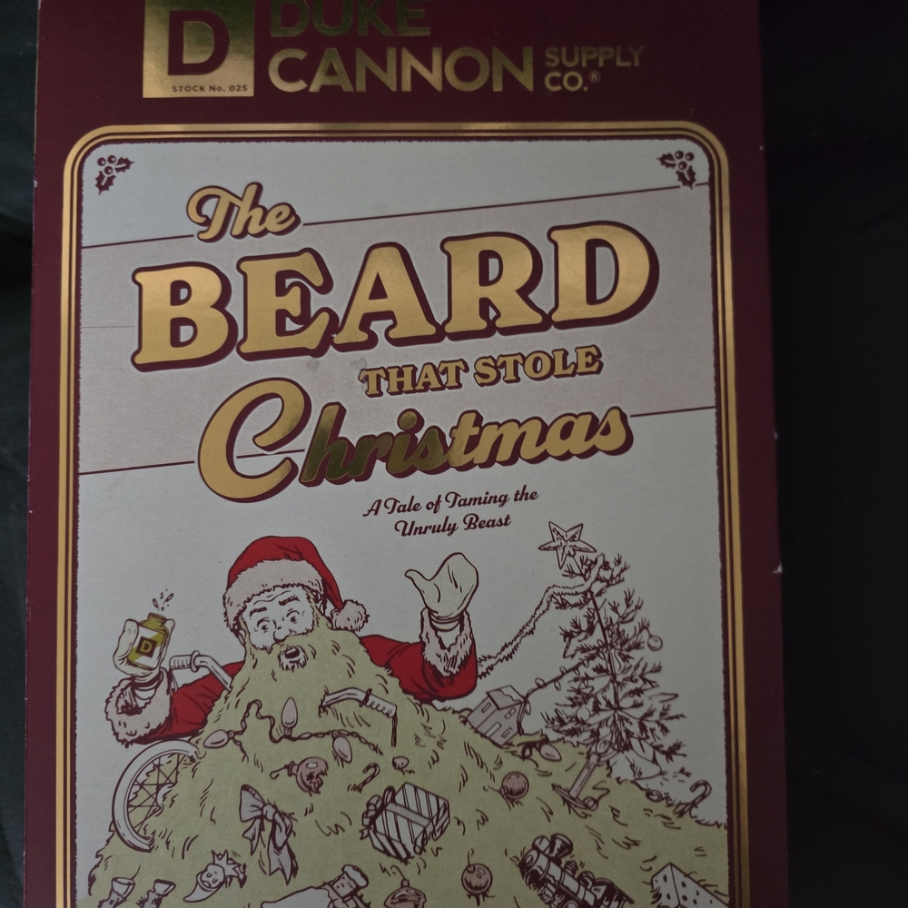 Duke Cannon Beard Care Kit - Red and Gold